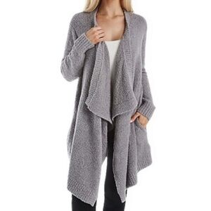 UGG Women's Gray Cardigan Sweater